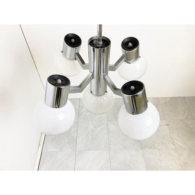 Vintage Chandelier from Mazzega, 1960s For Sale - Image 10 of 13