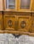 Elegant vintage Davis Cabinet Company Hutch, Stock No. 1657, in the Fleming Walnut finish. This substantial two-piece...