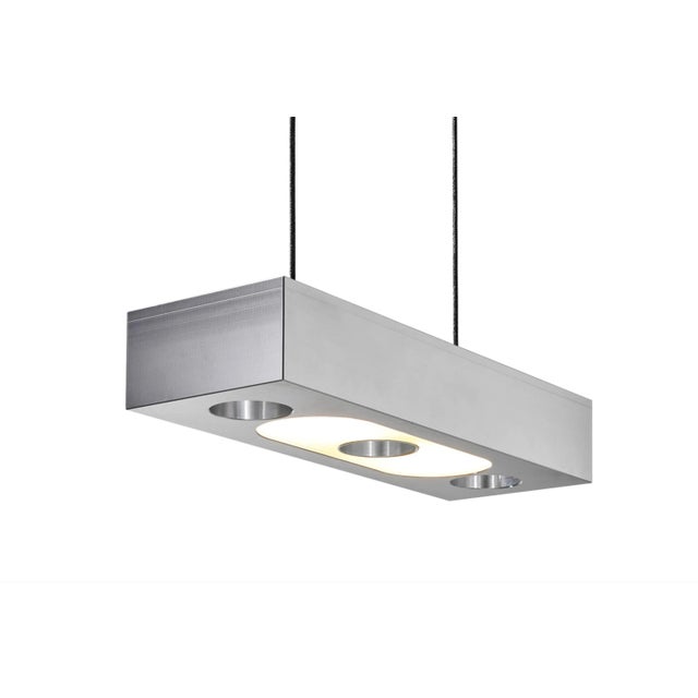 Aluminium oblivion suspended light by lexavala dimensions: w 18 x d 6 x h 3 cm materials: aluminium ultimate final touch...