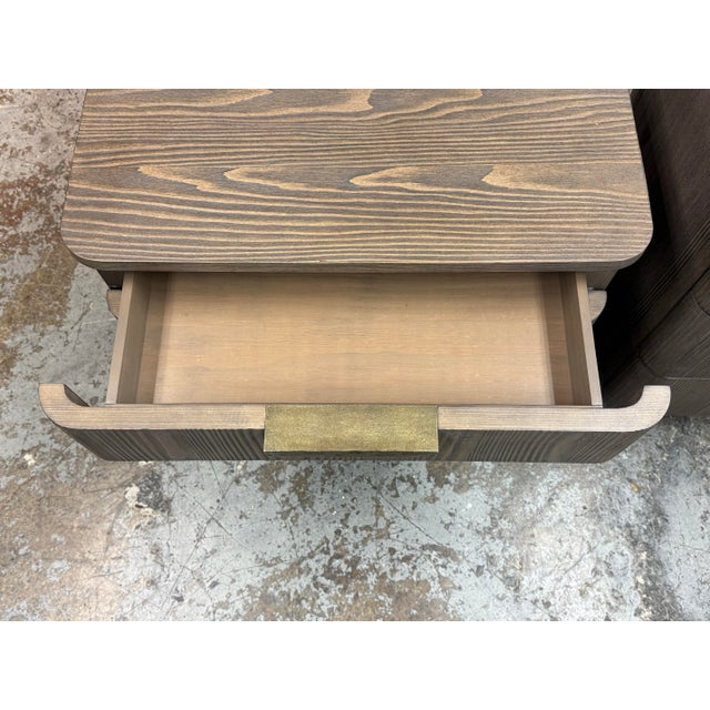 Restoration Hardware Ciro Closed Nightstands, Pair For Sale - Image 9 of 12