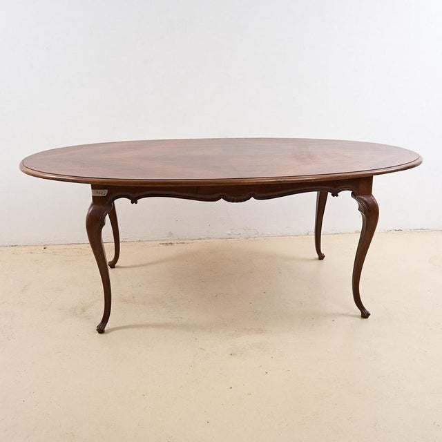 Oval Table in Wood, 1900s For Sale - Image 12 of 12