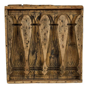Vintage Wooden Indian Architectural Salvage Panel