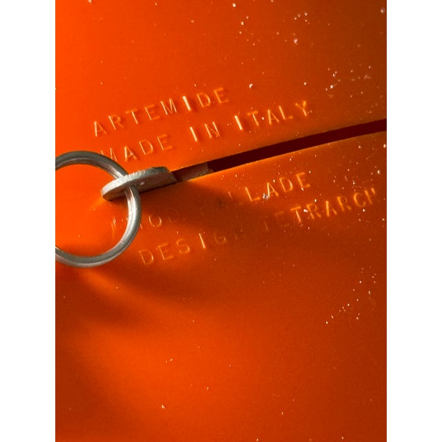 Mid-Century Modern Space Age Pallade Lamp by Studio Tetrarch for Artemide, Italy 1960s For Sale - Image 3 of 10