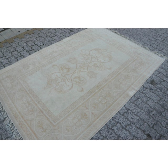 Turkish 5x8 Turkish Anatolian Wool Rug For Sale - Image 3 of 11