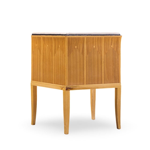 Brown Eliel Saarinen for Arkitektura Saarinen House Mid Century Maple Arm Lounge Chairs - Pair For Sale - Image 8 of 13