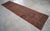1970s Distressed Oushak Runner Rug Muddy Waters Color Hallway For Sale - Image 4 of 10