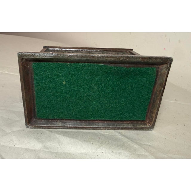 Rare 19th Century Antique Cast Iron State Savings Bank St Paul Minn Still Bank For Sale - Image 12 of 12