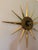 Modern Post Modern McM Starburst Clock Sunburst Brass Seth Thomas For Sale - Image 3 of 4