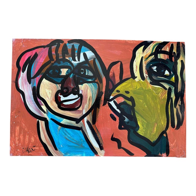 Original Peter Keil Painting - Junge Wilde Collection For Sale