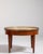 Brown Louis XVI Bouillotte Coffee Table with Marble Top and Brass Accents, Neoclassical Style, France, Early 20th Century For Sale - Image 8 of 17