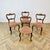 Antique English Walnut Balloon Back Dining Chairs, Set of 4 For Sale - Image 3 of 8