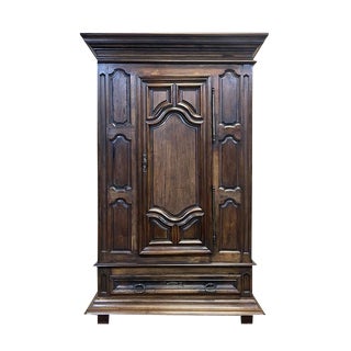 18th Century Bordeaux Wardrobe in Walnut and Cherry For Sale