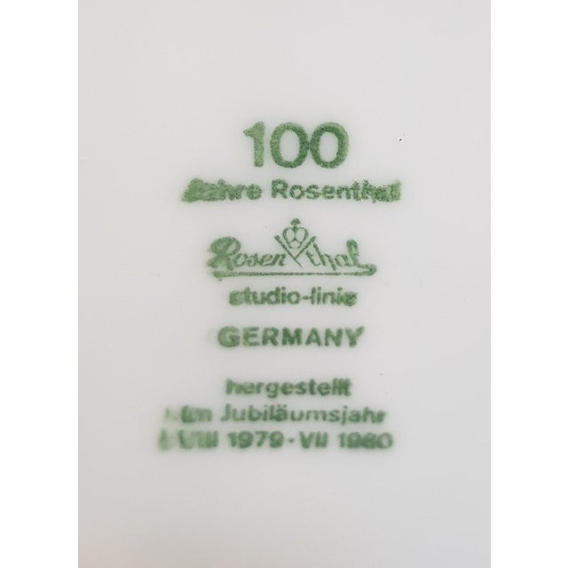 1980s Large Floor Vase in Porcelain by Tapio Wirkkala for Rosenthal Polygon Studio Line, Germany, 1980s For Sale - Image 5 of 15