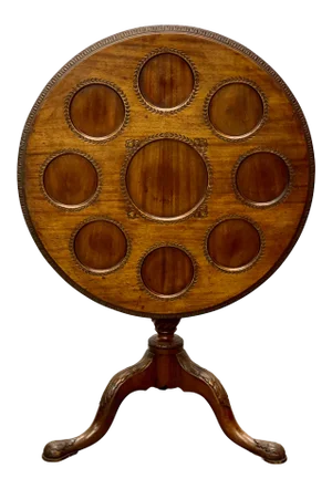 Antique Early 19th Century Georgian Style Tilt Top Tea Table