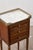 Metal Pair of Louis XVI Style Side Tables With Marble Tops For Sale - Image 7 of 15