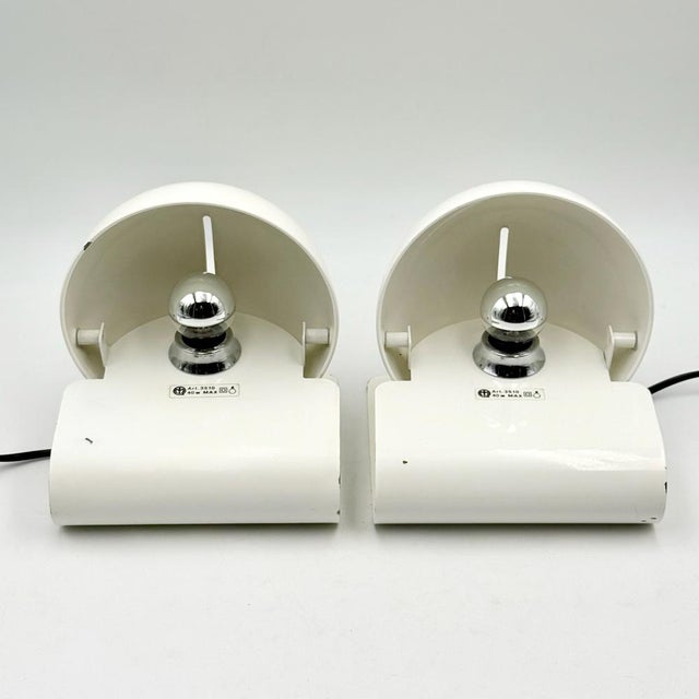 Bugia Table Lamps by Giuseppe Cormio for Iguzzini, 1970s, Set of 2 For Sale - Image 10 of 18