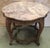 Mid 20th Century 20th Mariano Garcia Spanish Side Table With Siena Marble and Carved Base For Sale - Image 5 of 11