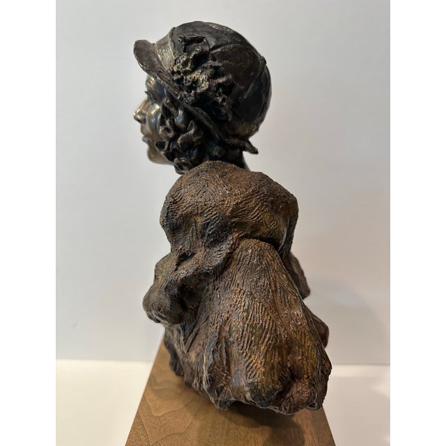 1970s 1970s George Lundeen “Fur Coat “ For Sale - Image 5 of 7