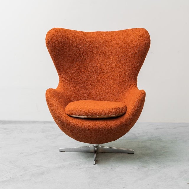 Bouclé Armchair from Jacobsen, 1970s For Sale - Image 12 of 13