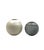 Mid-Century Modern Set of 2 Spherical Gres Vases, Franco Bucci Italy Ca. 1970 For Sale - Image 6 of 18
