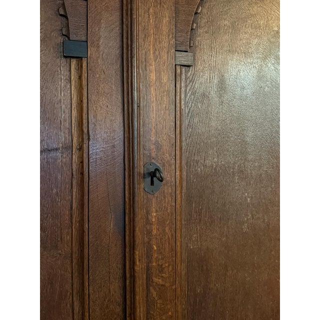 Late 18th Century 18th Century Dutch Arched Panel Cabinet For Sale - Image 5 of 8