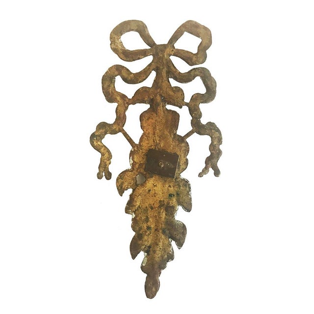 Decorative Brass Floral Furniture Medallion Chairish