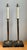 Vintage Chapman Brass and Marble Candlestick Lamps - A Pair For Sale - Image 15 of 18