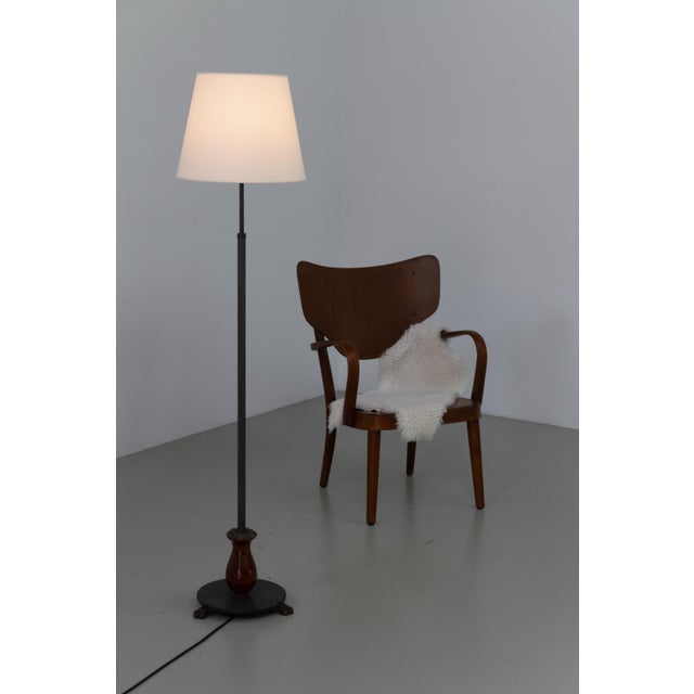 Danish Modern Armchair Model 2280 by Magnus Stephensen for Fritz Hansen, 1940s For Sale - Image 14 of 18