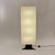 Artemide Accademia Floor Lamp in Black Structured Steel and White Jersey Fabric by Cini Boeri for Artemide, Italy, 1978 For Sale - Image 4 of 15