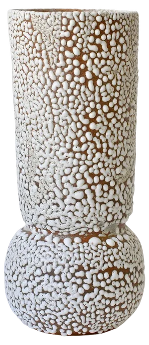 C-015 White Stoneware Vase by Moïo Studio