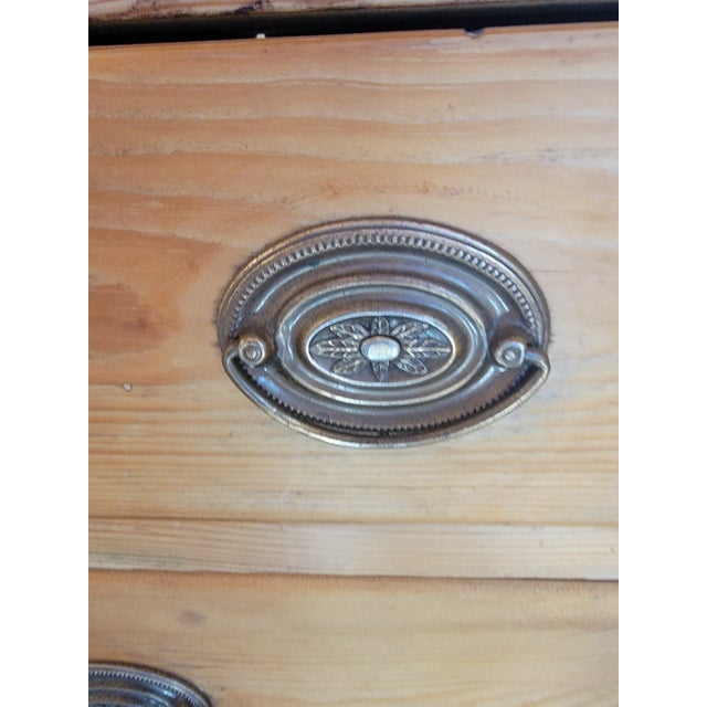 Antique Pine Two Over Three Drawers - Chest of Drawers - From England - Circa 1880 For Sale - Image 11 of 12