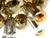 Large Space Age Sputnik Ceiling Lamp in Brass from Cosack Leuchten, 1970s For Sale - Image 15 of 18