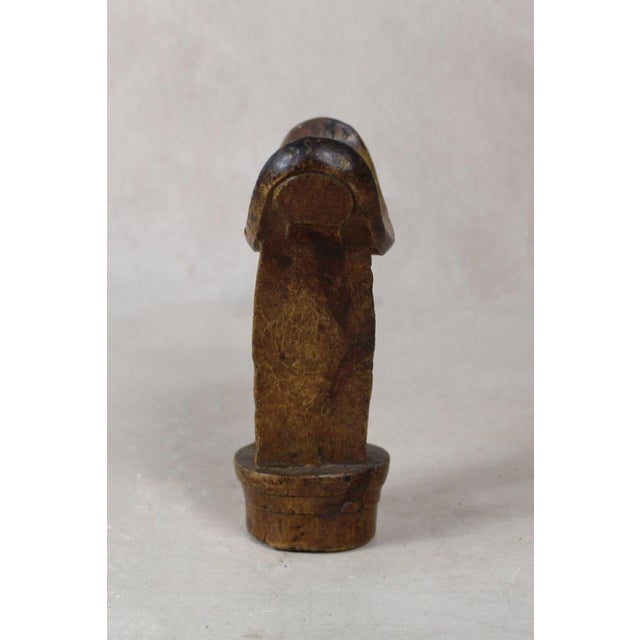 Vintage Ethiopian Headrest in Wood For Sale - Image 3 of 6