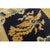 Antique Chinese - Peking Chinese Allover Geometric Blue 1920s Square Rug, Circa Date: 1920s. This exquisite square example...