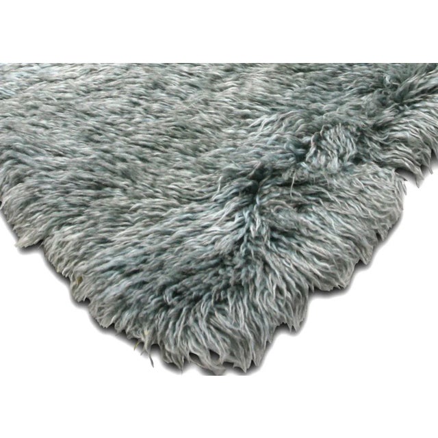 Contemporary Contemporary Turkish Shag Rug For Sale - Image 3 of 7