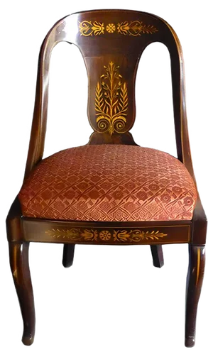Antique Charles X Chairs, Set of 6