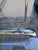 Glass 1970s Vintage Mid-Century Modern Chrome Tubular Glass Top Side Table For Sale - Image 7 of 9