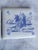 Antique Dutch Delft Blue & White Tile Coastal Landscape For Sale - Image 4 of 9