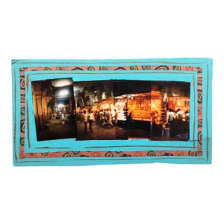 Kim MacConnel, Sri Ranganathanswamy Temple, Trichi, 1992, Photo Prints on Cardboard, Collage For Sale