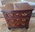 English Henredon Aston Court Nightstand Bedside Chest Three Drawer Banded Mahogany For Sale - Image 3 of 16