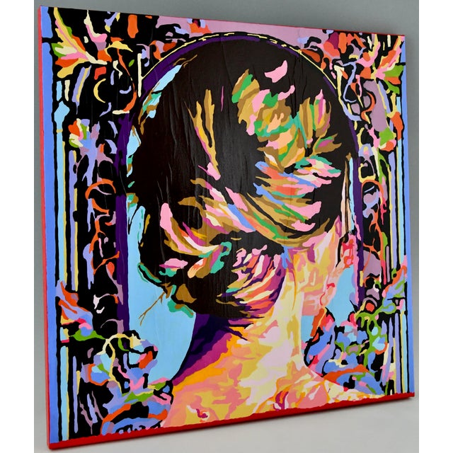 Frédérique Tristant, La Discrète, 2024, Mixed Media For Sale - Image 3 of 4