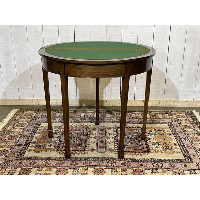 Early 20th Century English Mahogany Games Table For Sale - Image 16 of 16