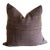 Custom Handmade Wool Pillow With Stripes Includes Down Feather Insert For Sale