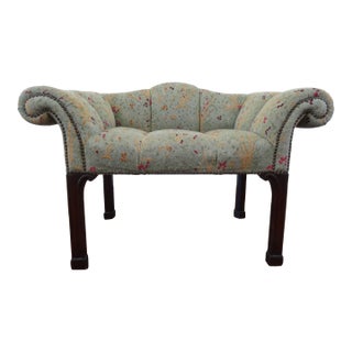 19th Century George I Style Settee or Window Seat For Sale