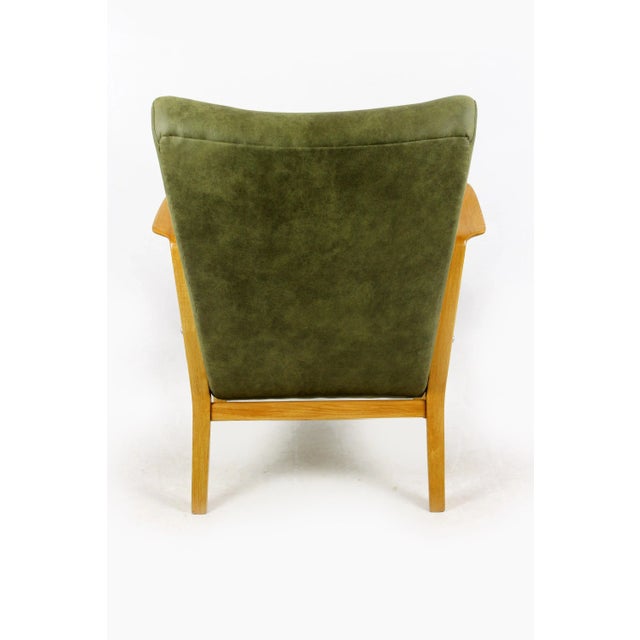 Mid-Century Ash Armchair, 1960s For Sale - Image 10 of 17