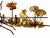 Mid-Century Modern 1970s Signed Curtis Jeré Artisan House “Carriage at the Cross Roads” Brutalist Mixed Metal Wall Sculpture MCM For Sale - Image 3 of 5