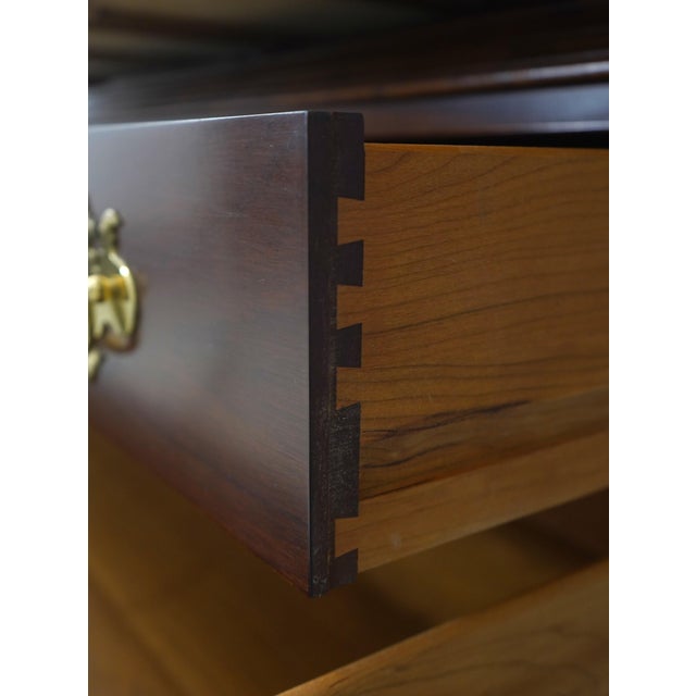 2000 - 2009 Stickley Colonial Williamsburg Mahogany Entertainment Unit Armoire For Sale - Image 5 of 18