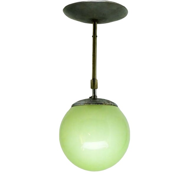 Art Deco Style Pendant Lamp, Germany, 1950s For Sale