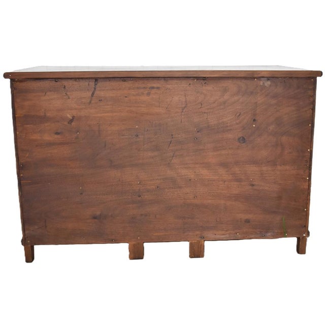 1940s Vintage Wood Chest of Drawers For Sale - Image 5 of 10