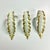 A lovely option to add a vintage accent to a room. These three Italian Roman Empire Tole curtain tiebacks are acanthus...